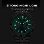 POEDAGAR 839 High Quality Original Men’s Watch Waterproof Luminous Stainless Steel