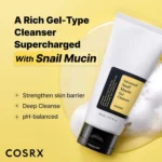 Cosrx Advanced Snail Mucin Gel Cleanser – 50ml