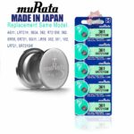 Murata SR721SW / 362 1.55V Silver Oxide Button Cell Watch Battery 5Piece