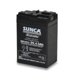 Sunca 6v 4.5ah Rechargeable Sealed Lead Acid Battery
