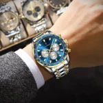 POEDAGAR 815 Luxury Sports Chronograph Men's Watch