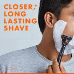 Gillette Fusion5 Razor for Men With Extra 4 Razor Blade Refills Combo