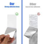 Aluminium Adhesive Foil Tape 2Inche Sealing Tape Heating Duct Repairs Double Side Tape