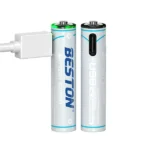 Beston 1.5V AAA Lithium USB-C Rechargeable Battery 660mWh 4PCS