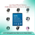 LQ-S1 Rechargeable Smart Watch Lee Ion Polymer Battery For Smart Watch Only 380MAH 3.7V Dash Blue Dash Rechargeable Battery