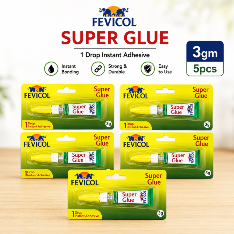 Fevicol Super Glue Vertical Pack 3 gm ( 5 Piece )