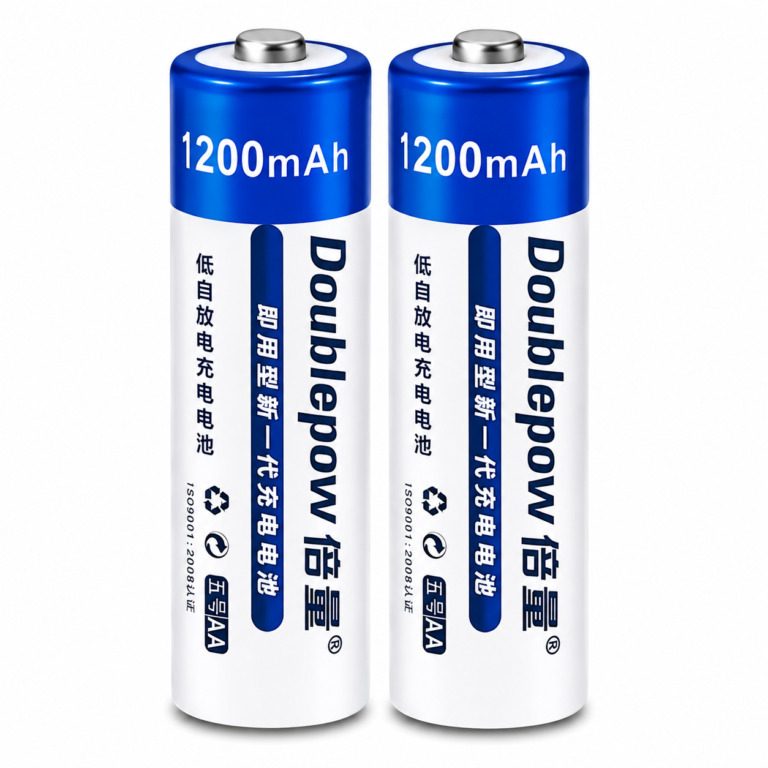 Doublepow AA 1200mAh NiMH Rechargeable Battery (2pcs)