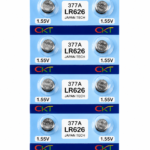 Better Quality 10 Pcs Hand Watch Battery For Dial Watch - Model - AG4, 377, SR626, SR626W