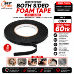 Double Side Tape 3mm Heavy Duty Double Sided Foam Tape For DIY Craft Mobile Repair