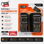 XW-6025 25 Piece Interchangeable Screwdriver Set for Mobile Phone Repair Tool Kit with Bag