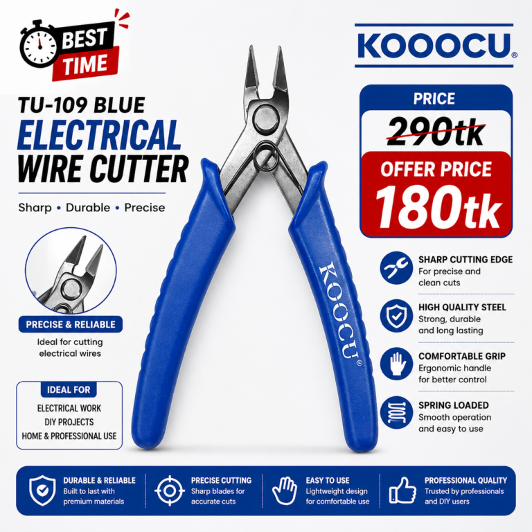 Wire Cutting Pliers KU-109 TU-109 5Inch With Insulated Grip
