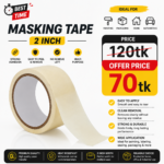 Masking Tapes 2Inchi Width 50mm Length 10 Meter Multi Purpose Masking Tape