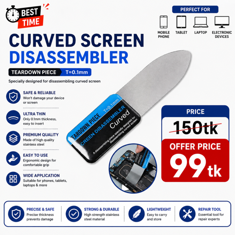 Professional 0.1mm Curved Screen Separator Tool for Phone Repair