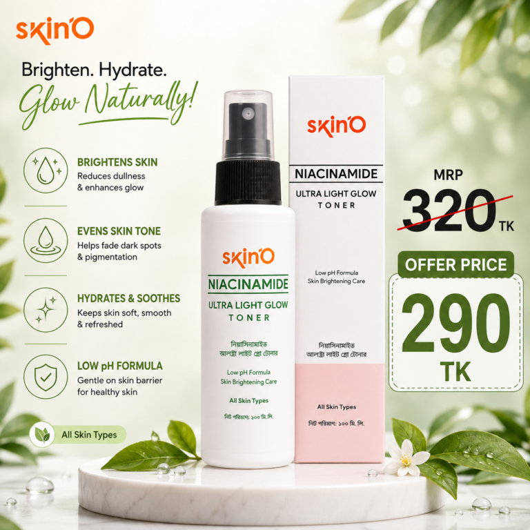 skinO Niacinamide Ultra Light Glow Toner 100ml