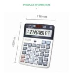 Citiplus Glass Key Series Electronic Calculator - SDC-3612