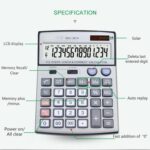 Citiplus Glass Key Series Electronic Calculator - SDC-3614