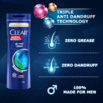 Clear Men Shampoo Cool Sport Menthol Anti Dandruff
