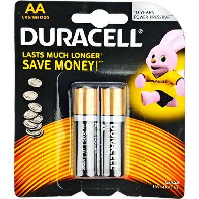 Duracell Plus Lr6 Mn1500 Alkaline Aa Batteries Bundle Of 2Pcs