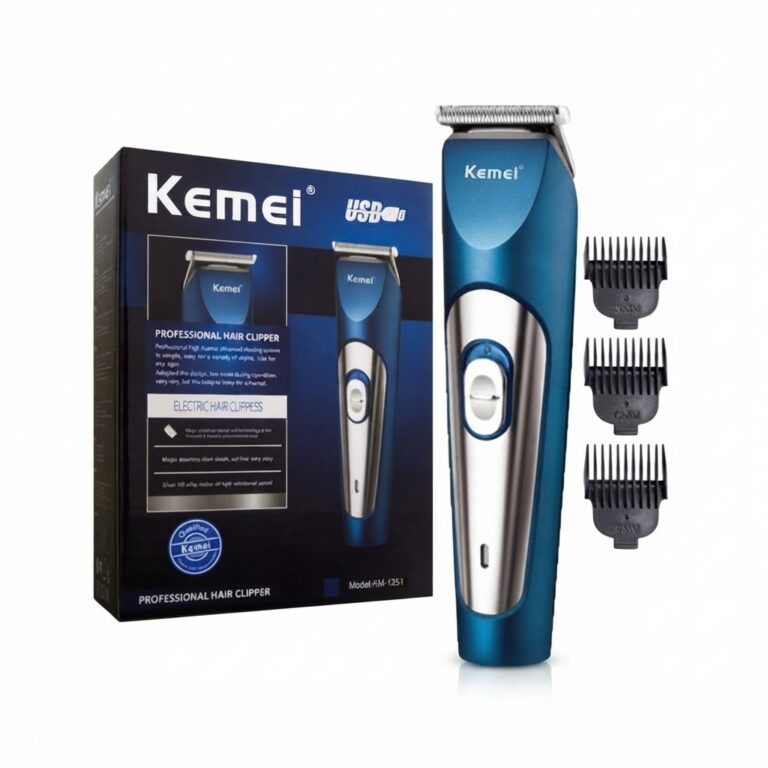 Kemei KM-1251 Professional Hair Clipper and Beard Trimmer for Men