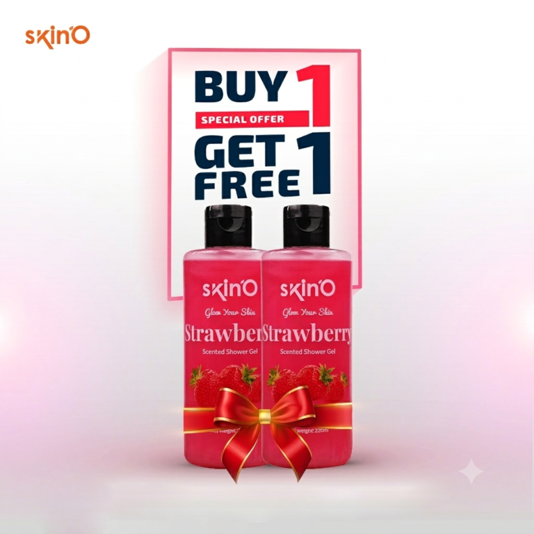 Buy Skin'O Glow Your Skin Strawberry Scented Shower Gel Get 1 free