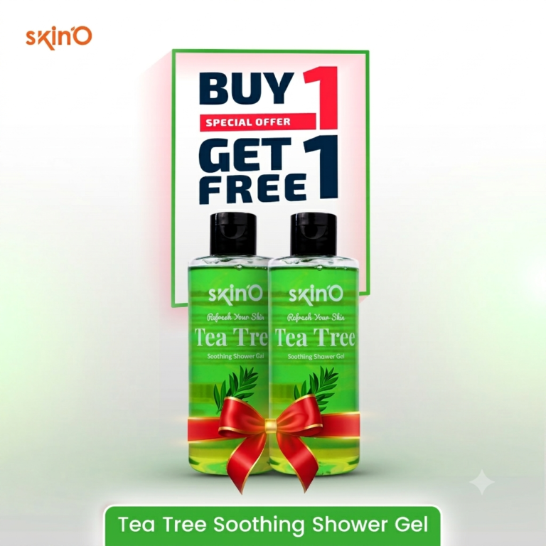 Buy 1 Skin'o Refresh Your Skin Tea Tree Soothing Shower Gel Get 1 Free