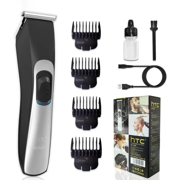 HTC AT-129C Beard Trimmer and Hair Clipper for Men