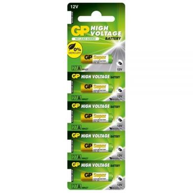 High Quality GP Super Alkaline Battery 12V 27A MN27 A27 L828 High Voltage Batteries 5 Pcs