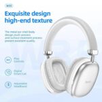 Hoco W35 Max Wireless Headphone- Silver Color