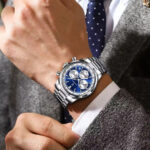 POEDAGAR 921 Luxury Quality Chronograph Men’s Watch