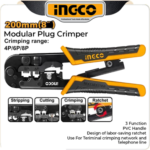 INGCO Modular Plug Crimper - HMPCN2468R