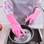 Long Silicon Hand Gloves 1pair