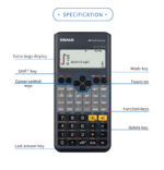 Osalo Scientific Calculator OS 991ES PLUS SE Black