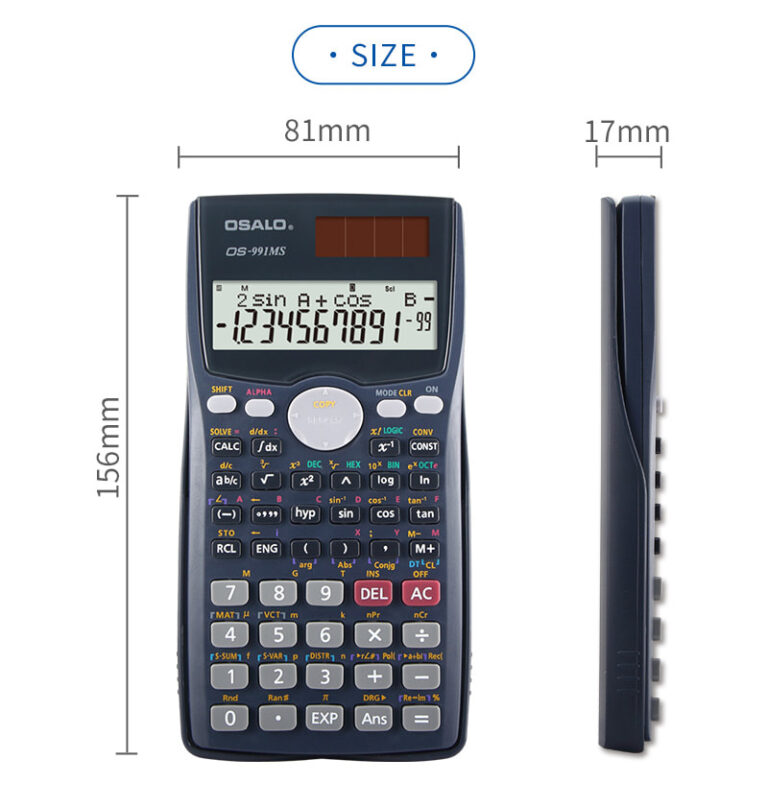 OSALO Scientific Calculator (401 functions) for students - OS-991MS
