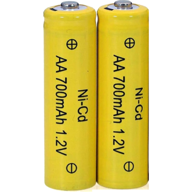 Rechargeable Battery AA 1.2V 700mAh for Hair Clipper/ Beard Trimmer (2 piece)