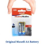 Maxell Alkaline Battery Size AA 2 pcs
