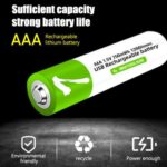 SmarToools RB40 AAA 1.5V 750 mWh Rechargeable Battery (4Pcs Set)