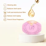 Lily Serum Glow Soap French Rose – 100gm - Image 3