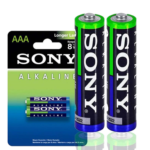 SONY AAA 1.5V Long Lasting Alkaline Battery - 2 Pcs Pack (Non Rechargeable)