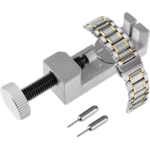 Watch Band Link Remover With 2 Extra Punch Pins, For Watch Strap Adjustment And Watch Repair Watch Band Holder Block Strap Link Remover Adjuster Repair Tool Watchmaker PIN2