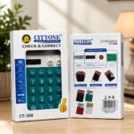 CITYONE CT-308 Electronic Calculator – 12 Digit Large Display Desktop Calculator
