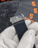 SOBER Luxury Men’s Watch – Premium Blue Dial with Stylish Leather Strap