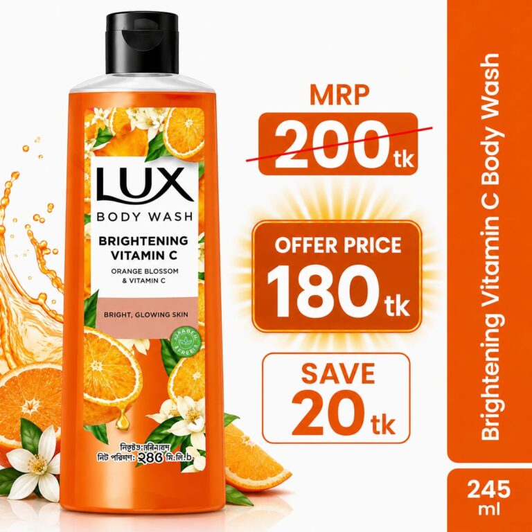 Lux Body Wash Orange Blossom & Vitamin C 245ml