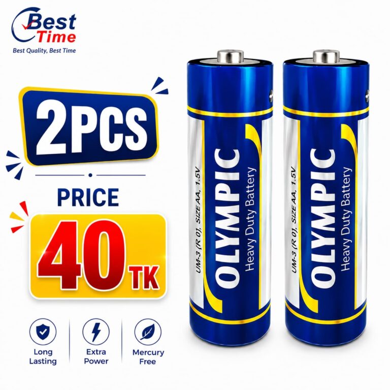 Olympic Heavy Duty AA Battery 2pcs