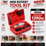 Super Quality High Precision Mini Drill Machine DC 12V 12000RPM PCB Drill Set With Adapter Electric Hand Drill