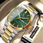 POEDAGAR 874 Luminous Day Date Casual Men’s Watch