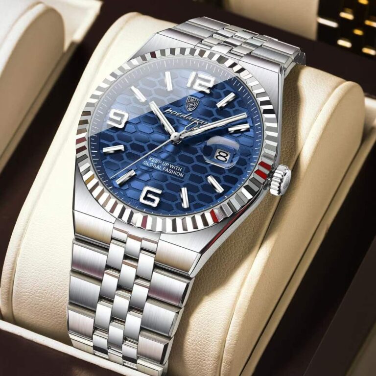 POEDAGAR 839 High Quality Original Men’s Watch Waterproof Luminous Stainless Steel