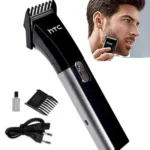 HTC AT-1107B Electric Rechargeable Professional Hair Beard Trimmer for Men