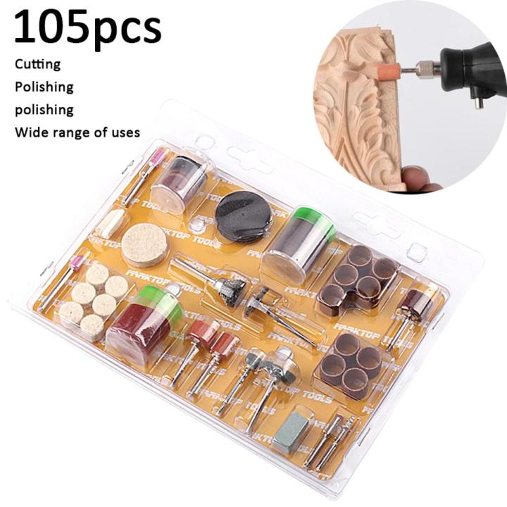 Rotary Tool Abrasive Disc Electric Accessory Kit For Wood Metal Carving Cutting Polishing Sanding