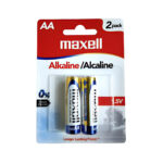 Maxell Alkaline Battery Size AA 2 pcs