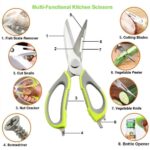8-in-1 Multi-Functional Kitchen Scissors – All-in-One Cutting Tool